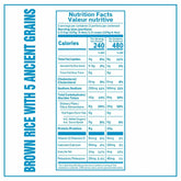 Eat Regal Brown Rice with 5 Ancient Grains, Microwaveable Cups, 8.8 oz, Pack of 6 - Regal Kitchen Store